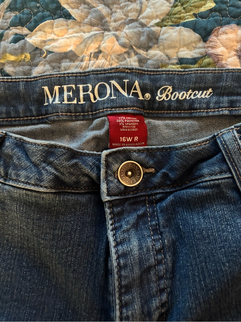 Merona Dark Blue Bootcut Jeans